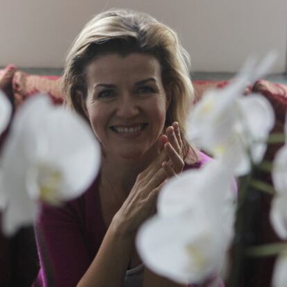 La violinista alemana Anne Sophie Mutter.