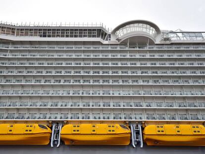 El crucero 'Symphony of the Seas', de la naviera Royal Caribbean.