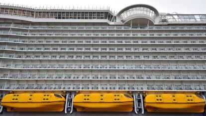 El crucero 'Symphony of the Seas', de la naviera Royal Caribbean.