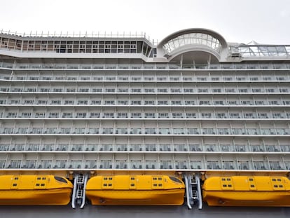 El crucero 'Symphony of the Seas', de la naviera Royal Caribbean.