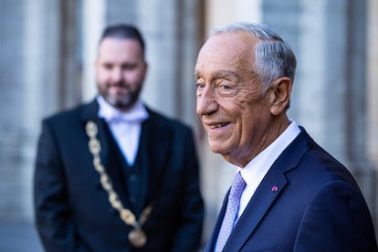 El presidente portugués Marcelo Rebelo de Sousa, en Bruselas a mediados de octubre.