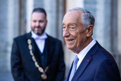 El presidente portugués Marcelo Rebelo de Sousa, en Bruselas a mediados de octubre.