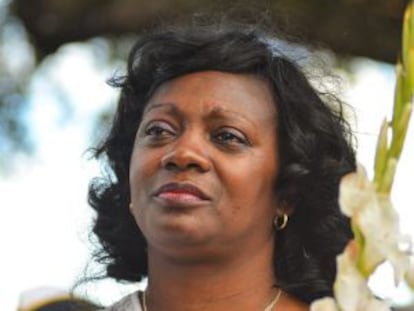 Berta Soler, la líder de las Damas de Blanco, en Miami