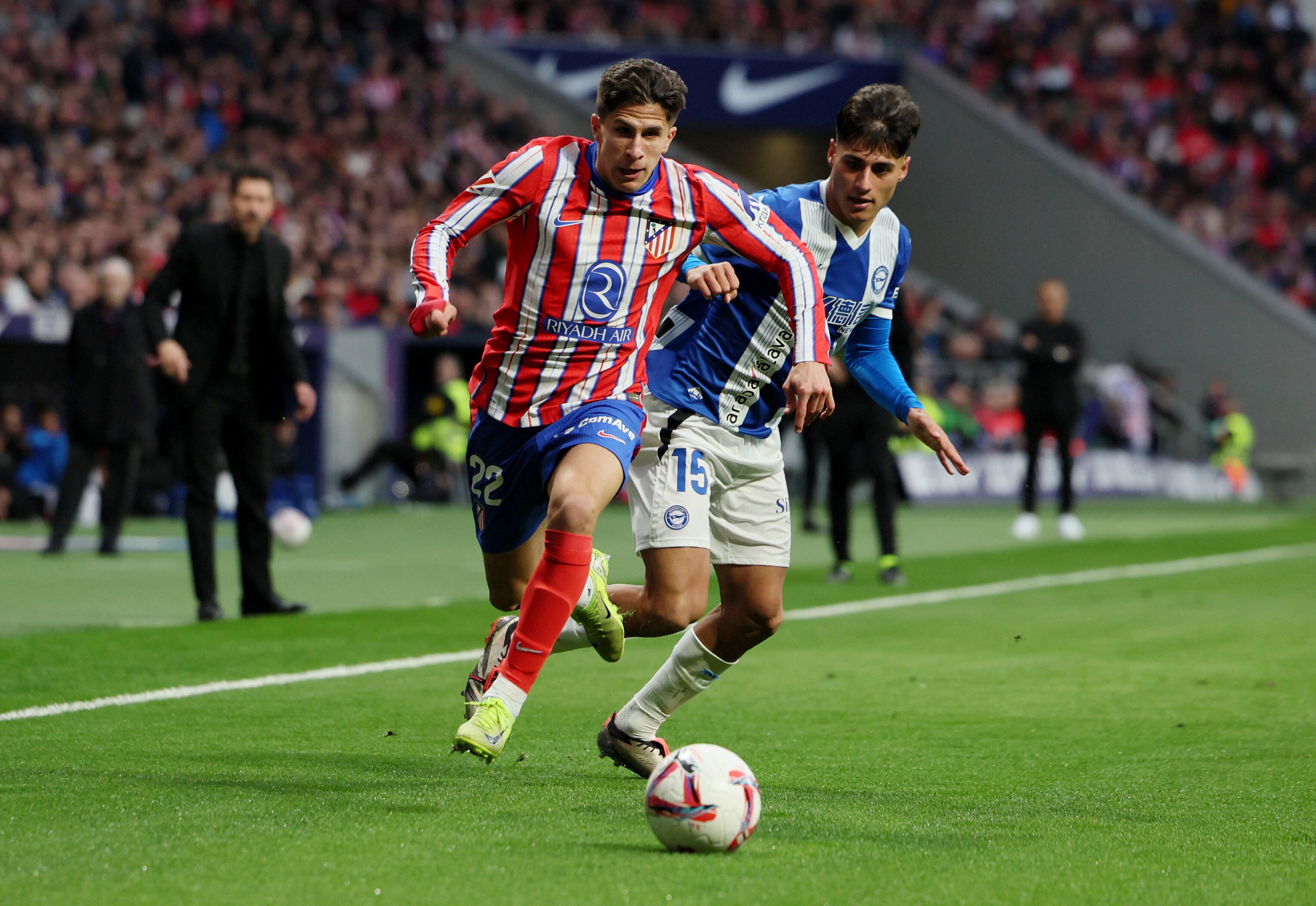 Javi Galán y Giuliano Simeone, la inesperada energía del Atlético