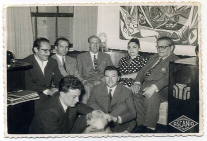 Vicente Alexandre, Agustín Millares Sall, Pedro Lezcano, Pino Ojeda, Pedro Lezcano y Manolo Padorno, entre otros.