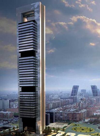 Imagen virtual de la Torre Repsol, en Madrid.