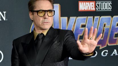 Robert Downey en el estreno de 'Los Vengadores Engame', en Los Ángeles, en 2019.