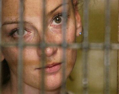 La francesa Florence Cassez, el día de su detención en México en diciembre de 2005.