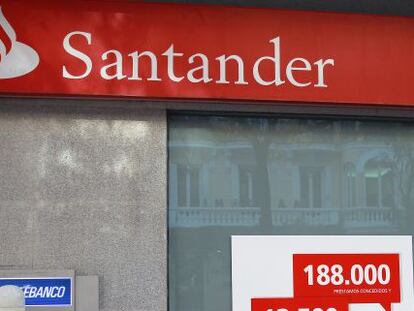 Oficina de Banco Santander.