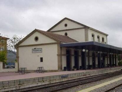 Estación de Plasencia.