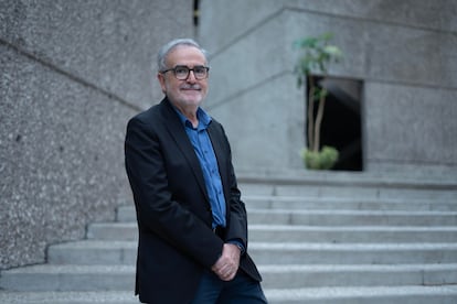 José Antonio Piqueras en el Colegio de México.