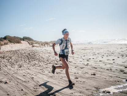 Oihana Kortazar, participación en Camí de Cavalls . / FOTO cedida por The Adventure Bakery