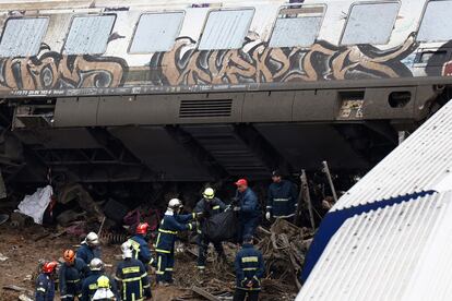 Accidente tren Grecia