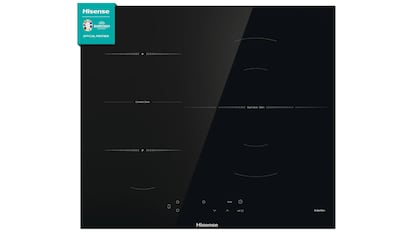 La zona de cocción más grande tiene 32 cm de diámetro.