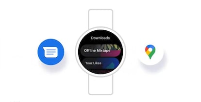 Samsung muestra su nueva interfaz para relojes inteligentes.