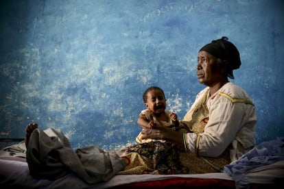 Hospital General de Marka (Somalia) durante una visita de personal de la OMS que estudiaba casos de c&oacute;lera y dengue en el lugar en 2012. 