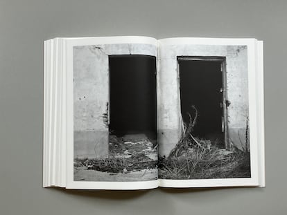  Double page spread from the book ‘Far Away From Home: The Voices, the Body and the Periphery,' by Hristina Tasheva.