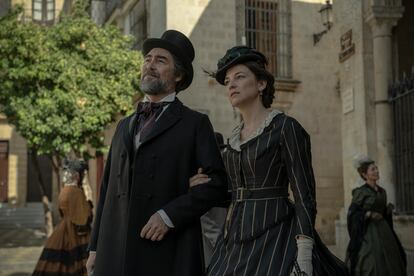 Nathaniel Parker y Leonor Watling, en una imagen de 'La templanza'.