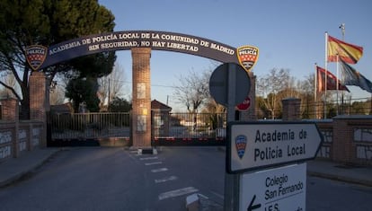 Academia de polic&iacute;a local de la Comunidad de Madrid en Valdelatas