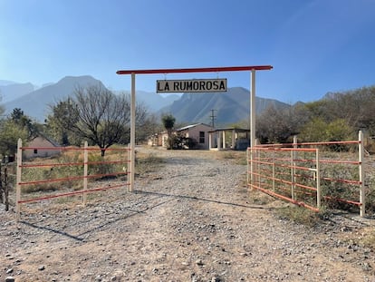 El rancho de la Rumorosa donde se hallaron los dos cuerpos calcinados en Villaldama, Nuevo León.