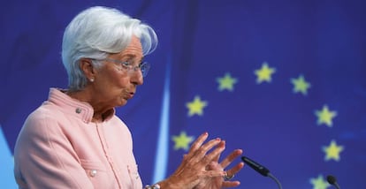 Christine Lagarde, presidenta del BCE