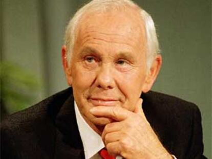 Johnny Carson, en foto de mayo de 1992.