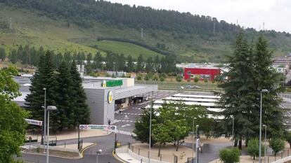 Supermercado de Mercadona en la localidad navarra de Burlada.