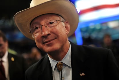 The United States ambassador to Mexico, Ken Salazar, in a file photo.