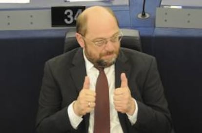 El presidente del Parlamento Europeo (PE), Martin Schulz. EFE/Archivo