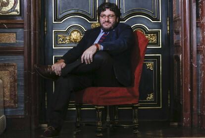 Pablo Avelluto, durante la entrevista en Casa América.