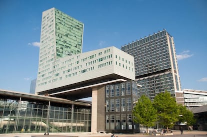 La torre del Crédit Lyonnais, en Lille (Francia).