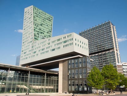 La torre del Crédit Lyonnais, en Lille (Francia).