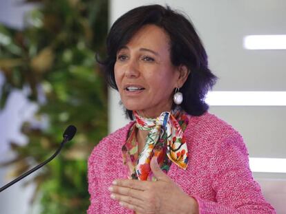 Ana Botín, presidenta de Banco Santander.