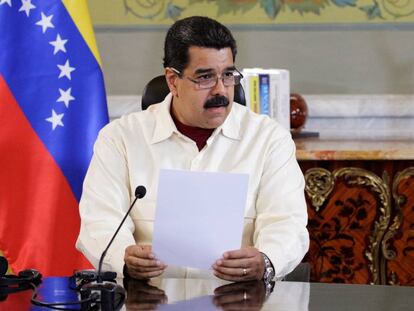 Nicol&aacute;s Maduro, presidente de Venezuela