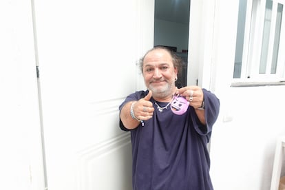 José Jiménez en su nuevo piso compartido, foto cedida por tuTECHÔ.
