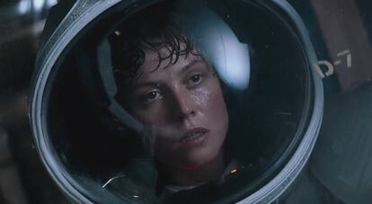 Fotograma de la película 'Alien' (1979), cuya lema promocional recordaba que el sonido no se propaga por el espacio