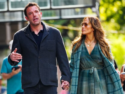 Jennifer Lopez y Ben Affleck, el pasado septiembre en Nueva York.