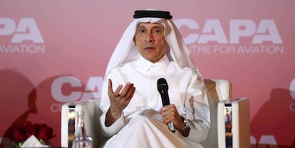  El presidente ejecutivo de Qatar Airways, Akbar Al Baker.