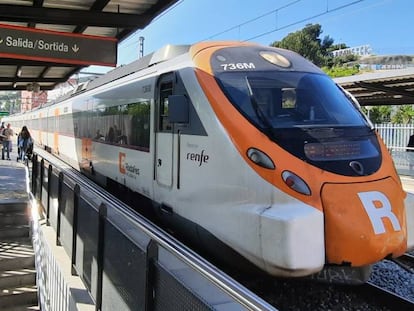 Tren de Rodalies operado por Renfe, en una fotografía de archivo.