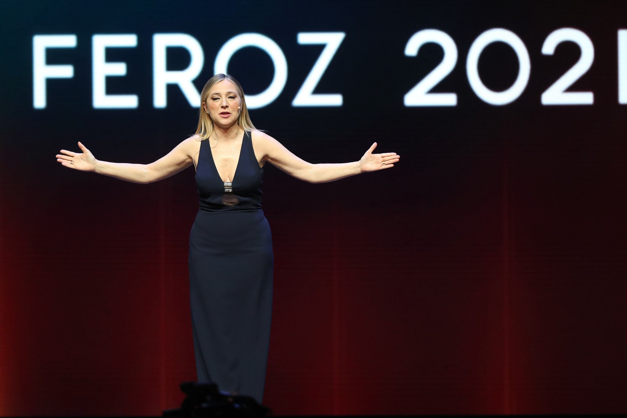 Pilar Castro, presentadora de los premios.