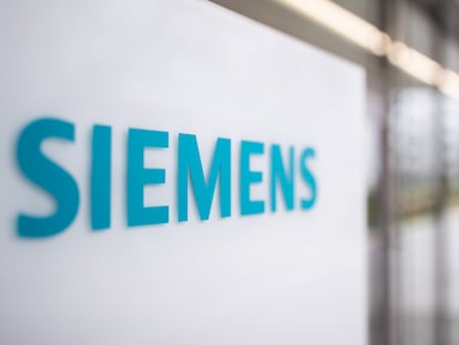Logo de Siemens, en una imagen de archivo.