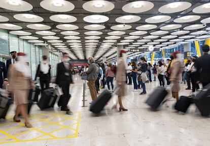 Imagen de la Terminal T4 del Aeropuerto Adolfo Suárez Madrid.