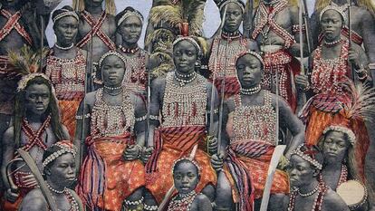 Una de las imágenes de la ‘Esparta Negra’, como etiquetaron a las Dahomey.