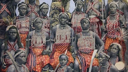 Una de las imágenes de la ‘Esparta Negra’, como etiquetaron a las Dahomey.