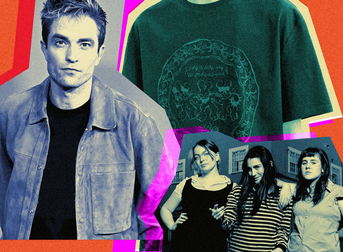 Robert Pattinson Porte un T-shirt du Groupe Punk Madrilène Las Petunias