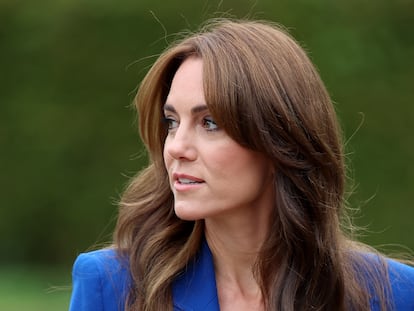 La princesa de Gales, Kate Middleton, el pasado 12 de octubre en una visita a un centro deportivo en la localidad de Marlow.