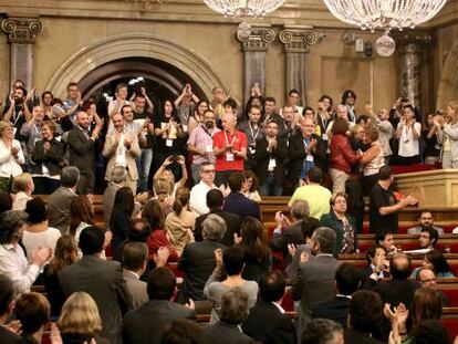 The Catalan legislature on Thursday passed anti-homophobia laws.