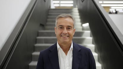 Ángel Cano, en la sede de la escuela de negocios de la Universidad de Navarra en Madrid. 