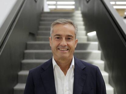 Ángel Cano, en la sede de la escuela de negocios de la Universidad de Navarra en Madrid. 