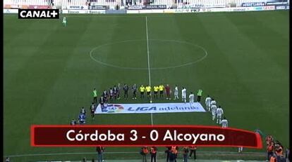 Córdoba 3 - Alcoyano 0